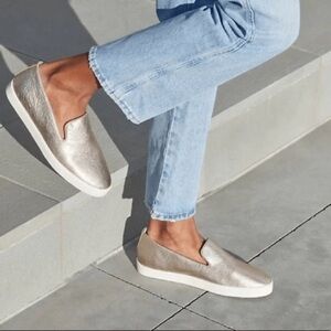 Birdies The Swift Gold Slip-ons